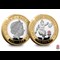 RFU 150th Anniversary Silver Proof Conversion £2 Coin Obverse and Reverse