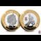 RFU 150th Anniversary Silver Proof Tackle £2 Coin Obverse and Reverse