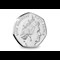 QEII 95th Birthday BU 50p Single 2000 Reverse