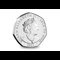 QEII 95th Birthday BU 50p Single 2000 Obverse