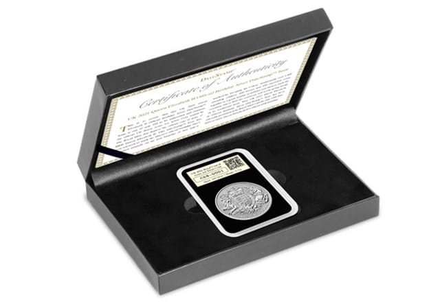 UK 2021 Queen Elizabeth II's Official Birthday Silver DateStamp Issue in display box