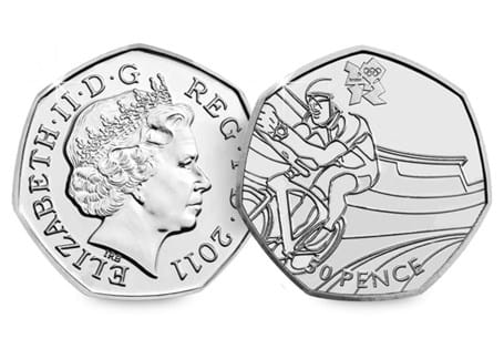 This coin was issued as part of a series of 29 Olympic 50ps in commemoration of London 2012, with each 50p featuring a different Olympic Sport.