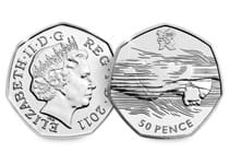 The Aquatics 50p was issued as part of a series of 29 Olympic 50ps in commemoration of London 2012, with each 50p featuring a different Olympic Sport. Your coin features a swimmer submerged in water.