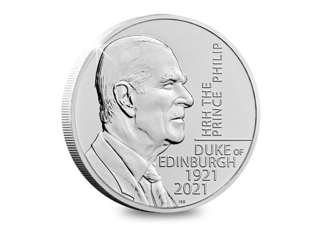 UK 2021 Prince Philip BU £5 Reverse