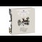 UK 2021 Alice's Adventures in Wonderland 1oz Silver Proof Coin front of pack