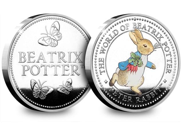Peter Rabbit Commemorative Obverse and Reverse