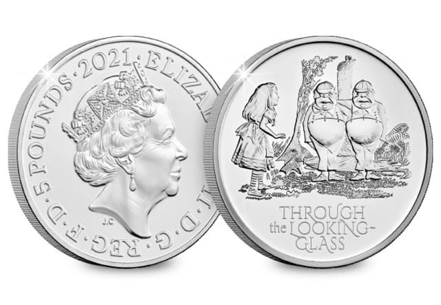 Alice, Tweedledee and Tweedledum Coin Obverse and Reverse
