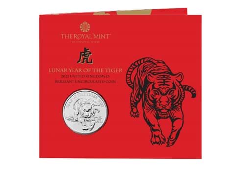 Lunar Year of the Tiger £5 BU Pack front of pack