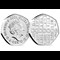 Charles Babbage BU 50p obverse reverse