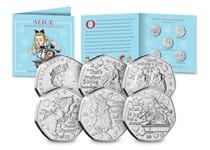 2021 marks the 150th Anniversary of Alice Through the Looking-Glass, the sequel to Alice Adventures in Wonderland Book. To celebrate you can own a set featuring five of the best known characters.