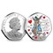 March Hare Silver 50p Coin Obverse and Reverse