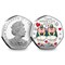 Tweedledum & Tweedledee Silver 50p Coin Obverse and Reverse