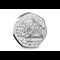 Alice Through the Looking-Glass BU 50p Reverse
