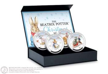 Beatrix Potter Christmas Set in Box
