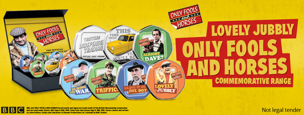 Lovely Jubbly Only Fools and Horses Commemorative Range