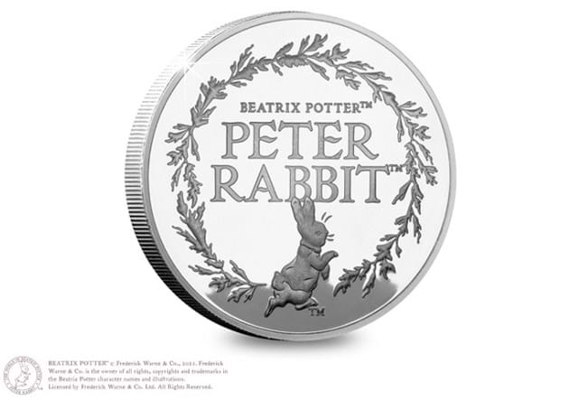 The Peter Rabbit Christmas Commemorative Obverse