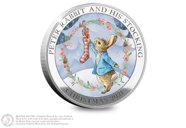 The Peter Rabbit Christmas Commemorative Reverse