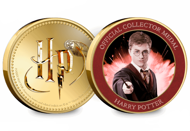 Harry Medal Obverse and Reverse no Legal Wording