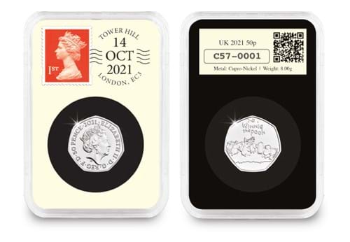 The Winnie the Pooh & Friends 50p DateStamp™ in capsule