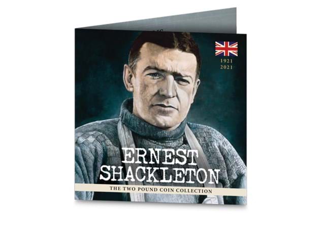 Ernest Shackleton 100th Anniversary £2 BU Set Front of Pack