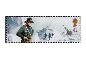 Ernest Shackleton 42p Large Stamp