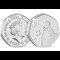 2021 UK The Snowman CERTIFIED BU 50p Obverse and Reverse