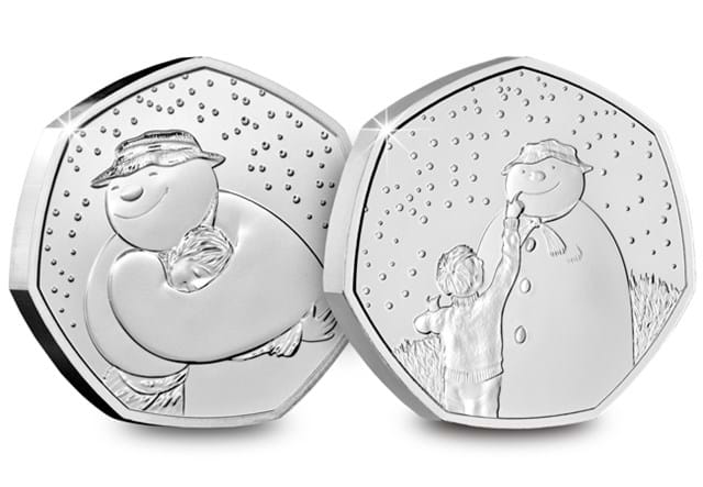 UK The Snowman™ 2020 & 2021 BU 50p Pair Both Reverses