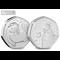 UK The Snowman™ 2020 & 2021 BU 50p Pair Both Reverses with BU logo