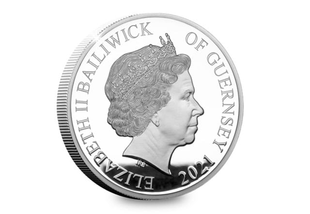 The Prince Philip In Memoriam Silver 5oz £10 Obverse