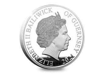 The Prince Philip In Memoriam Silver £5 Obverse