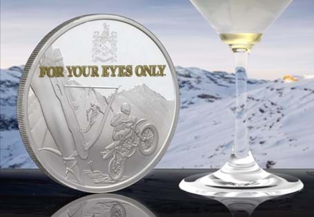 This 2021 coin issue from Perth Mint celebrates the 40th Anniversary of the James Bond film 'For Your Eyes Only'. Struck in 1oz of .999 Silver with an edition limit of 5,000 worldwide. 
