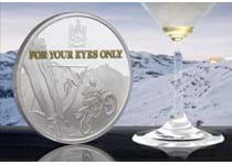 This 2021 coin issue from Perth Mint celebrates the 40th Anniversary of the James Bond film 'For Your Eyes Only'. Struck in 1oz of .999 Silver with an edition limit of 5,000 worldwide. 
