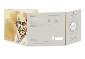 2021 Gandhi Advocate of Peace £5 BU Pack