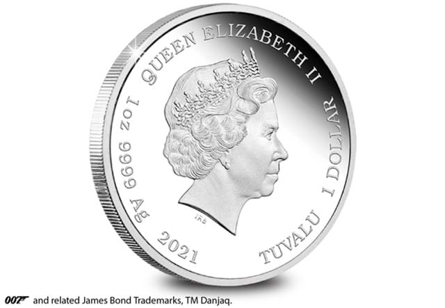 For Your Eyes Only 1oz Obverse