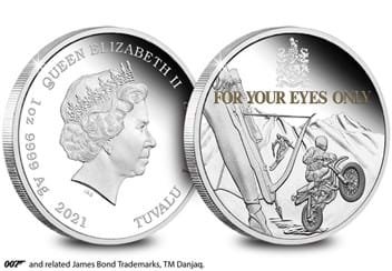 For Your Eyes Only 1oz Obverse Reverse