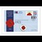 RBL Centenary 50 Pence Coin cover 1921 Front Historic Poppy