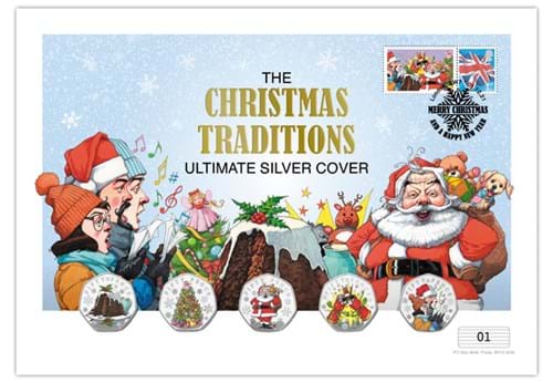 The Christmas Traditions Ultimate Silver Coin Cover