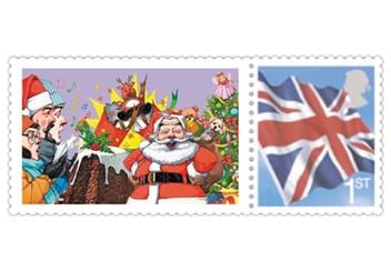 The Christmas Traditions Ultimate Silver Coin Cover 1st Stamp