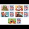 The Complete Christmas Traditions 50p Coin Cover Collection stamps