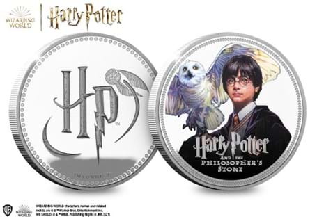 Own the Struck on the Day Harry Potter 20th Anniversary Silver Commemorative celebrating 20 years since the world premiere of Harry Potter and the Philosopher's Stone.