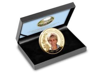 The Princess Diana Supersized Coin in Box