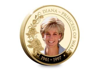 Princess Diana Supersized Coin Reverse