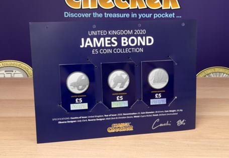 Don’t miss this chance to be one of JUST 150 collectors WORLDWIDE to own the iconic James Bond £5 Set, exclusively signed by Caroline Bliss, otherwise known as Miss Moneypenny!