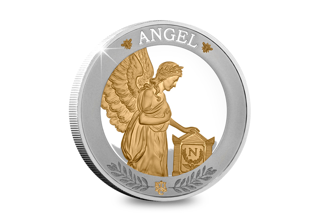 Napoleon's Angel 1oz Silver Proof Coin 人気アイテム 円引き