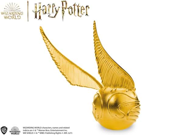 Harry Potter Golden Snitch Coin