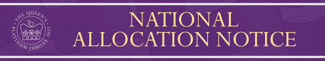 National Allocation Notice