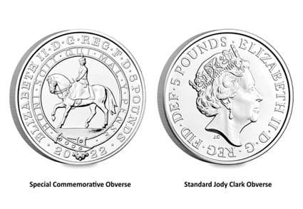 Special Commemorative Obverse and Standard Jody Clark Obverse