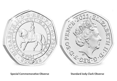 Special Commemorative Obverse and Standard Jody Clark Obverse