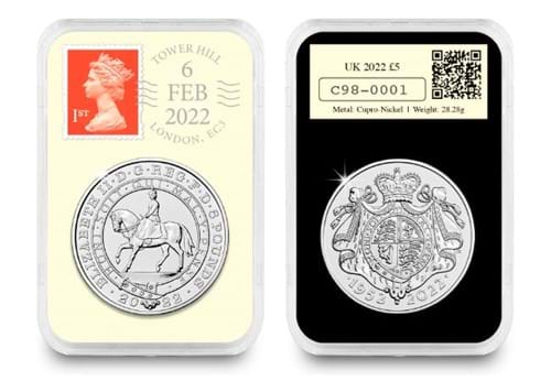 Obverse and Reverse in capsule