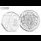 2022 Platinum Jubilee BU 50p and £5 Reverses  with BU logo